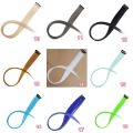 Miniatyrbilde 3 av 5: Klipsløkker / Hair extensions - 24 farger 12. Svart