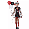 Miniatyrbild 2 av 4: Halloween-kostymer cirkusclownkostymer M