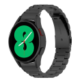 Miniatyrbillede 5 af 10: Samsung Galaxy Watch 4 Samsung Watch 4 Classic Reservedele Armbånd i rustfrit stål med tre perler (sort) Svart