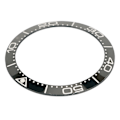 Miniatyrbilde 2 av 10: Keramisk Urkransring 38mm - Reservedel for Urmakere - Grønn Base med Hvite Tall