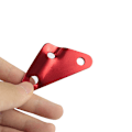 Miniatyrbild 2 av 5: Aluminum alloy tent drawstring adjuster 7.5*4*5cm red 8 pcs