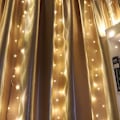 Miniatyrbillede 4 af 10: 3x2m 200LED USB Fjernbetjening Kobbertråd Lysstreng - 8 Tilstande til Fest, Bryllup og Gardin Dekoration - Varmt Hvidt