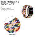 Pikkukuva 3 / 5: Säädettävä nylon iwatch-ranneke (42/44/45mm, W-kuvio) Style 2