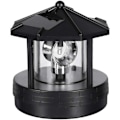 Miniatyrbillede 1 af 5: Solar Lighthouse Vandtæt LED Roterende Lighthouse Light