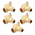Miniatyrbilde 3 av 8: 5 stk. Sink Legering 1-veis Luftkompressor Tilbakeslagsventil 1/2x3/8x10 for Små Pumpe Tilbehør