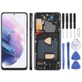 För Samsung Galaxy S21+ SM-G996B 6,58 tums TFT LCD-skärm Digitizer komplett montering med ram, stöder inte fingeravtrycksidentifiering Black