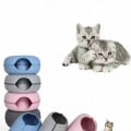 Miniatyrbild 5 av 10: Cat Nest Cat Tunnel Donut ROSA Pink