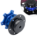 Miniatyrbild 1 av 5: Universal Quick Release Adapter Snap Steering Wheel Hub Race
