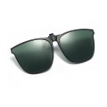 Miniatyrbillede 6 af 11: Polariserede Clip On Flip Up-solbriller over recept og Readi green One-size