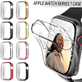 Pikkukuva 8 / 8: kpl Apple Watch Case Tpu näytönsuoja Transparent färg 38mm
