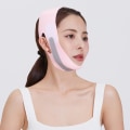Miniatyrbillede 4 af 6: Face Slimming Bandage V Line Face Shaper Chin Cheek Lift Up Bälte Pink