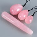 Miniatyrbild 4 av 5: Muskelträningsägg, för träning av bäckenbottenmuskler, Jade pink