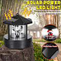Miniatyrbilde 4 av 5: Solar Lighthouse Vanntett LED Roterende Lighthouse Light