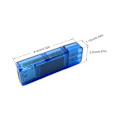 Miniatyrbild 3 av 4: Power 3,7-30v 0-4a Spänning USB Tester Multimeter