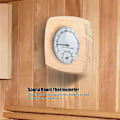 Miniatyrbild 5 av 5: Bastutermometer, Digital Basturumstermometer Och Hygrometer