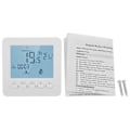 Miniatyrbillede 1 af 10: Smart Programmerbar Termostat med Digital LCD Skærm - 5A Temperaturregulator