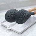 Miniatyrbillede 3 af 5: 5 stk. Plastic Ske Stand Organizer til Gaffel Spatel Stativ Ske Holder Stativ Bestik Opbevarings Stativ til Spoon Pot