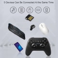 Miniatyrbillede 4 af 7: USB Bluetooth-adapter Desktop PC Bluetooth-modtager