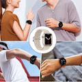Pikkukuva 5 / 5: Säädettävä kudottu iwatch-ranneke (42/44/45mm, värikkäitä tähtiä) Style 6