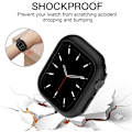 Miniatyrbilde 7 av 7: Apple Watch 7/8 (45 mm) beskyttelsesdeksel Svart