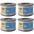 Miniatyrbilde 1 av 3: filterpatroner til Mspa badestampfilter, bassengfilter
