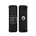 Miniatyrbilde 1 av 4: Beskyttelsesveske for fjernkontroll Apple TV 4th gen silikon Sort