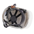 Pikkukuva 10 / 10: Goggle-Visierhelm mit integrierten Sicherheitsmerkmalen (Weiß)