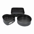 Miniatyrbillede 2 af 3: 【YD】3-delt Springform Bageform Sæt, Non-stick Bageforme, Sort