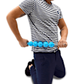 Pikkukuva 7 / 9: Massageroller med 5 spikbollar - triggerpunkthieronta blue