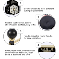 Miniatyrbillede 2 af 5: Circular Glass Cutter with Suction Cup Cutting Tools