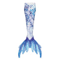 Miniatyrbild 1 av 4: Adult Mermaid Tail, NO Monofin - Set för vuxna och tonåringar med underkläder E509 Adult M