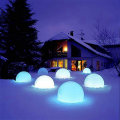 Miniatyrbillede 8 af 11: 40CM Glødende LED Kugle Oppustelig PVC Ballon