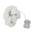 Miniatyrbillede 10 af 10: Batteridrevne LED Hvide Rose Lysstreng til Valentinsdag, Bryllupper, Soveværelser, Festivaler og Fester
