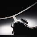 Pikkukuva 3 / 5: Ulkoilu Aurinkolasit Anti-UV Polarisoidut Aurinkolasit Miesten Kalastus ja Ajo - Aseen runko Jääsiniset Linssit Gun Frame Ice Blue Lenses