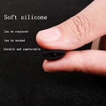 Miniatyrbilde 2 av 3: 3-pack universelle ørepropper for hodetelefoner - silikon - svart