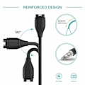 Miniatyrbillede 4 af 5: 2-pak Universal oplader til Garmin ure black