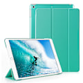 Miniatyrbillede 3 af 5: Etui i læder til iPad Air 2 - Beskyttende cover - Ultra tyndt beskyttende skal - TPU bagpanel - Sort