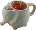 Keramisk 15oz Elefant Temugg Grön