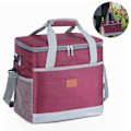 Miniatyrbild 2 av 5: Lunchväska 15l/25l Isolerad Lunchbox Soft Cooler Kylväska Wine Red 25L