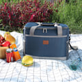 Miniatyrbild 3 av 5: Lunchväska 15l/25l Isolerad Lunchbox Soft Cooler Kylväska Navy Blue 15L