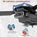 Miniatyrbild 2 av 3: Vikbar S89 Drone (4K HD Dual Lens-Smart svävare -360 ° Rollover)