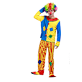 Pikkukuva 1 / 2: Aikuisille tarkoitetut pelleasut Halloweeniin, jouluun, syntymäpäiville ja juhliin, miehille ja naisille, esiintymisasut atch clown