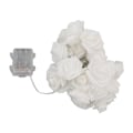 Miniatyrbillede 6 af 10: Batteridrevne LED Hvide Rose Lysstreng til Valentinsdag, Bryllupper, Soveværelser, Festivaler og Fester