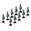 Miniatyrbilde 2 av 7: Miniatyr Juletre med Høy Simulering - Kunstig Modell for Bursdagskakedekorasjon & Mikrolandskaps Ornament