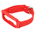Pikkukuva 5 / 10: Säädettävä 20 mm vedenkestävä pehmeä silikoninen ranneke kotelolla, kevyt OPPO Free Red + Red Shell