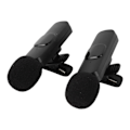 Miniatyrbilde 2 av 7: K9 Dual Wireless Lavalier Microphone Wireless Label Clip On Microphone Noise Reduction Type C for IOS-grensesnitt med innebygd batteri