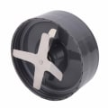 Miniatyrbilde 4 av 5: 900W Erstatnings Cross Extractor Bladbase i rustfritt stål Passer til blender