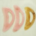 Pikkukuva 5 / 6: iso gua sha guasha vartalohierontatyökalu 9cm Färg C