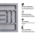 Miniatyrbild 3 av 5: Besticklåda För lådor 50 Mm Besticksinsats