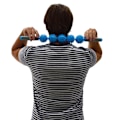 Pikkukuva 8 / 9: Massageroller med 5 spikbollar - triggerpunkthieronta blue